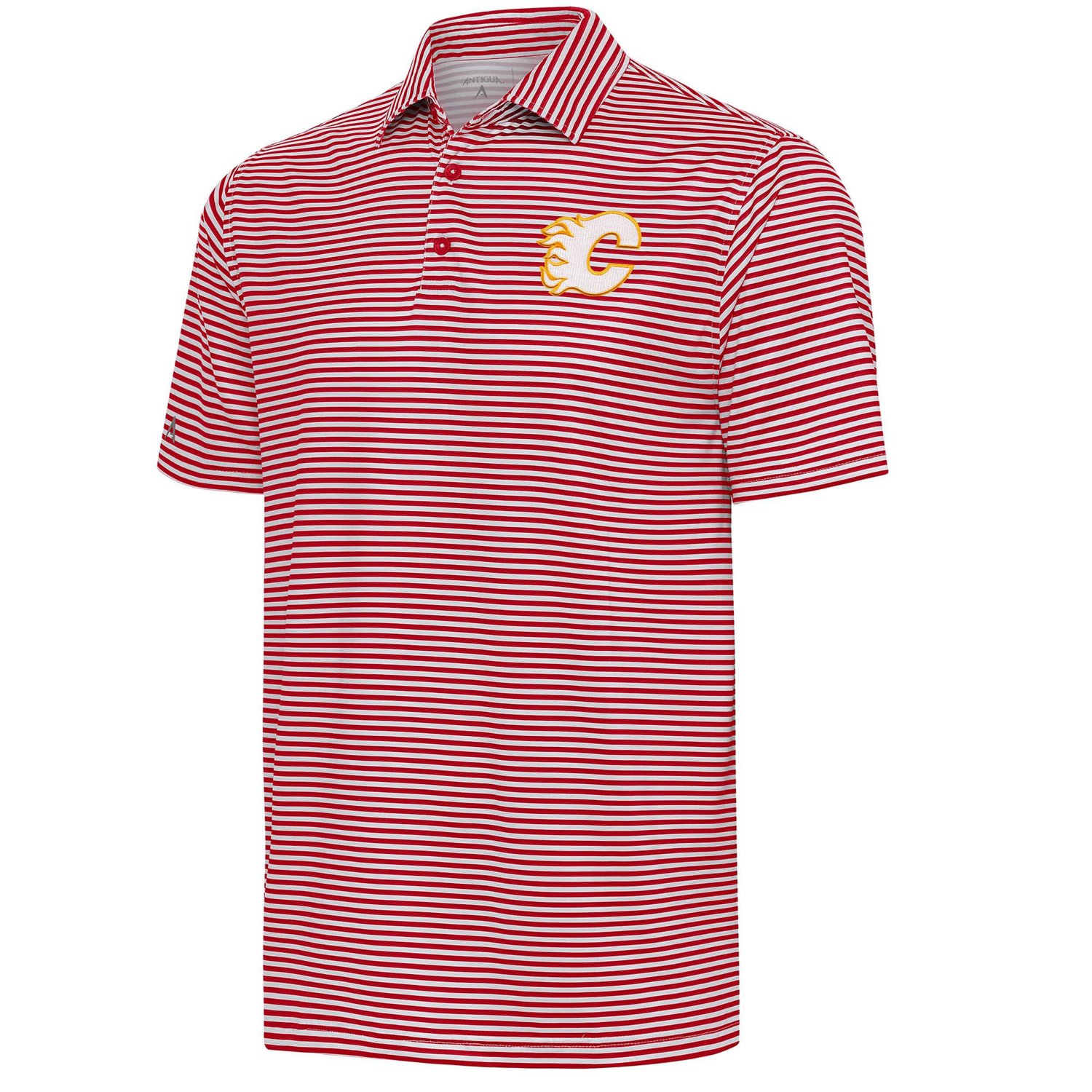 Antigua Calgary Flames Skills Polo