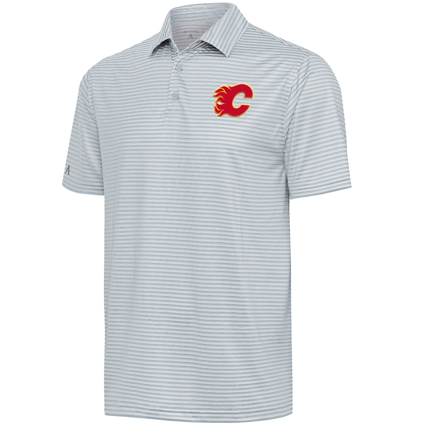 Antigua Calgary Flames Skills Polo