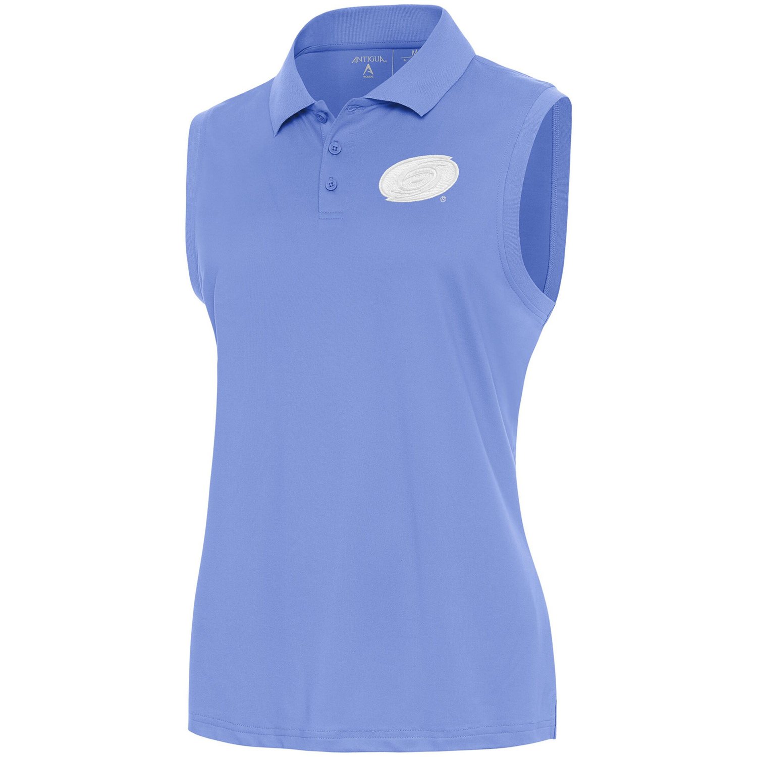 Antigua Carolina Hurricanes Logo Sleeveless Recap Polo