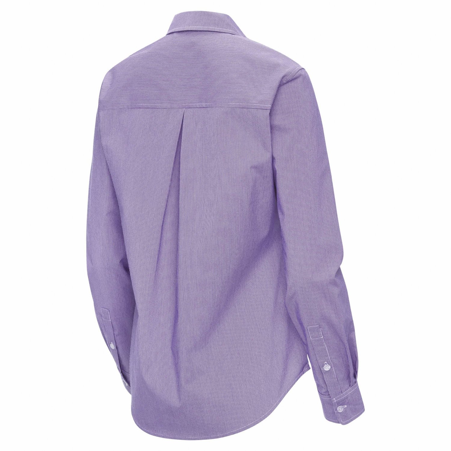 Antigua Clemson Tigers Porter Woven Tri-Blend Long Sleeve Button-Up Shirt