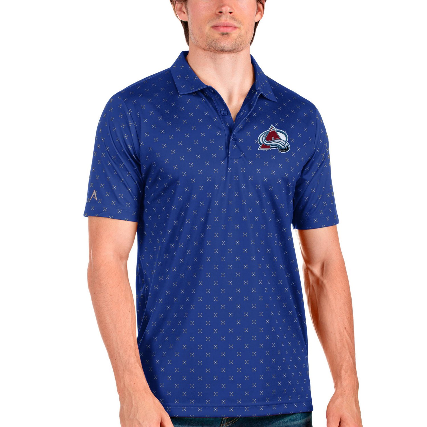 Antigua Colorado Avalanche Spark Polo