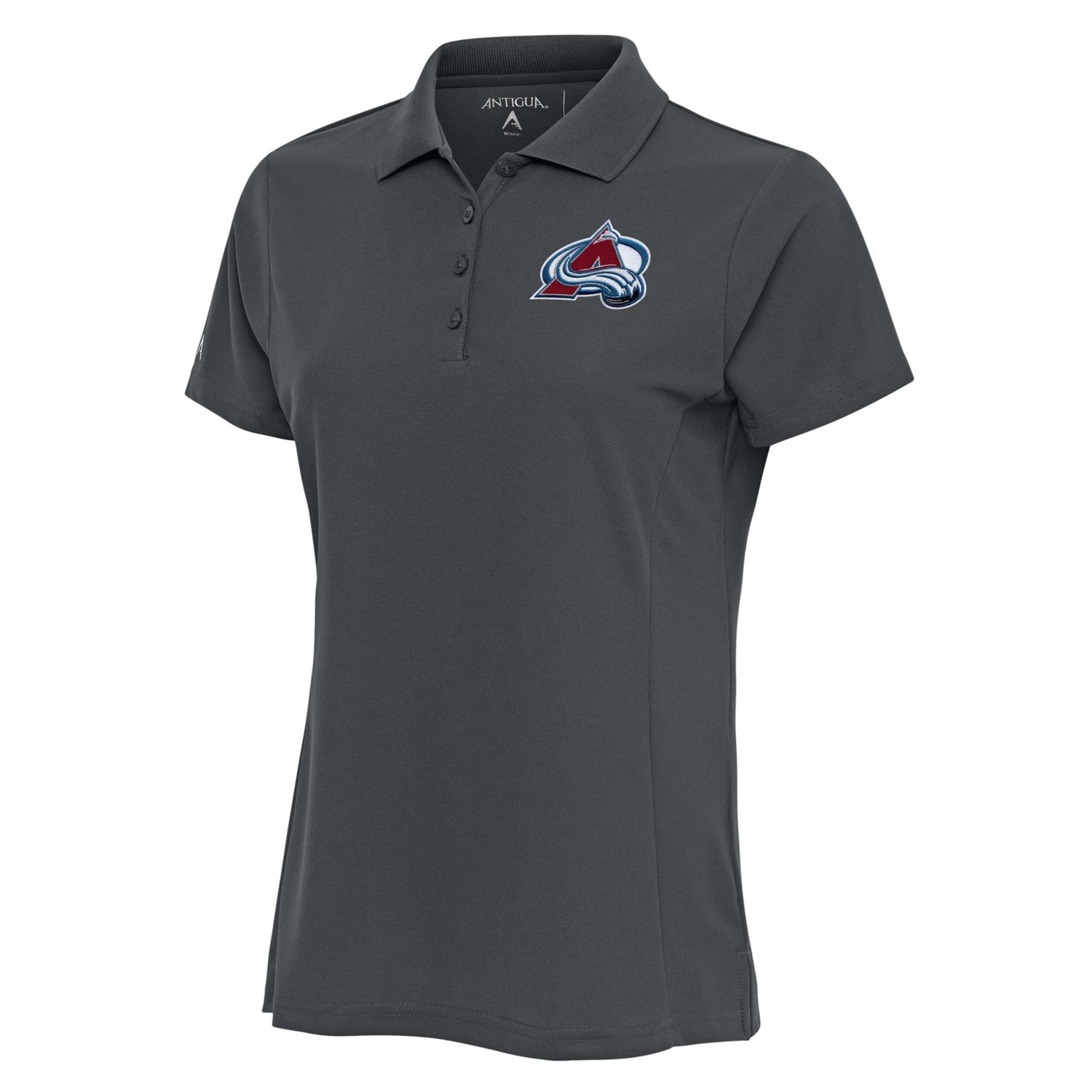 Antigua Colorado Avalanche Team Logo Legacy Pique Polo - view number 1