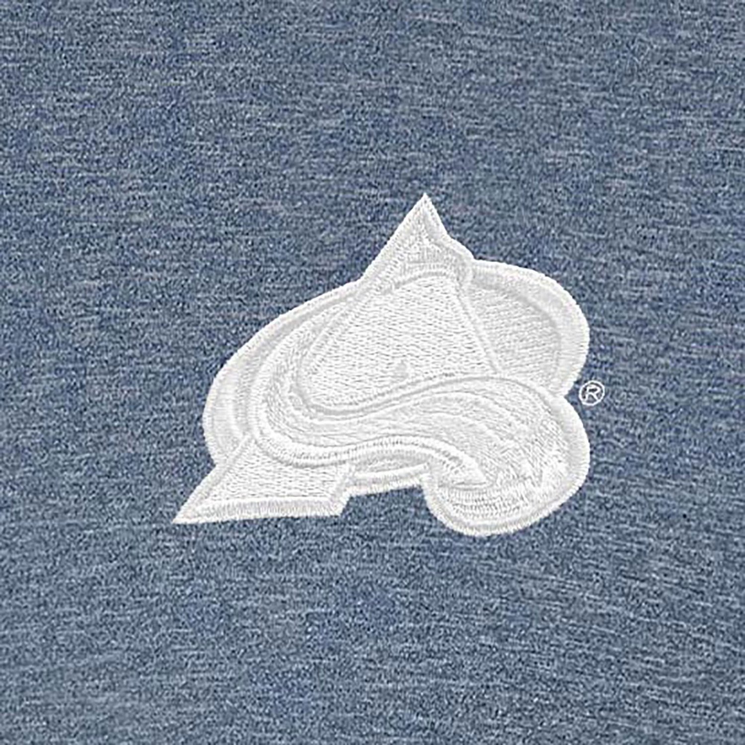 Antigua Colorado Avalanche White Logo Par 3 Polo - view number 2