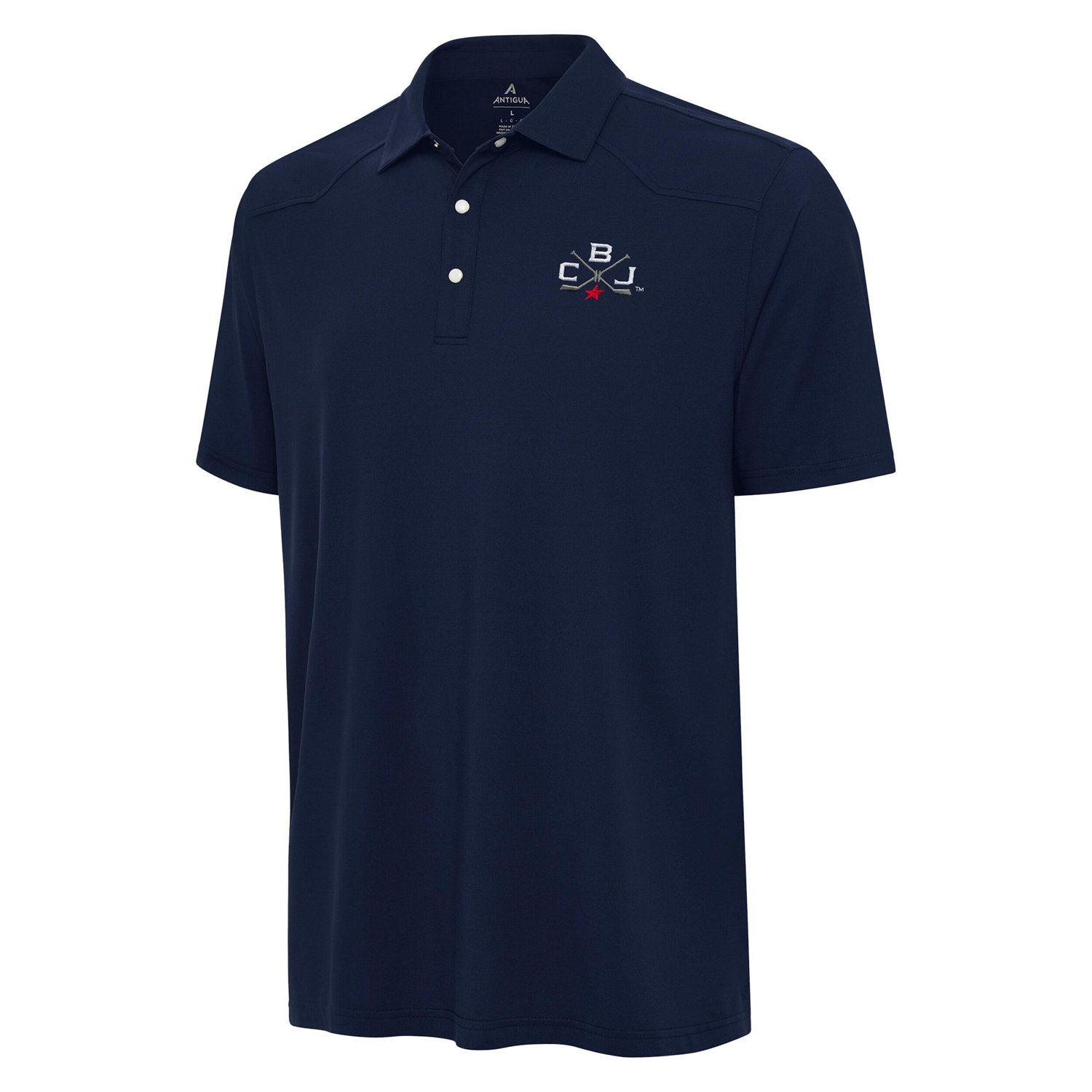 Antigua Columbus Blue Jackets 2025 NHL Stadium Series Western Polo                                                               - view number 2