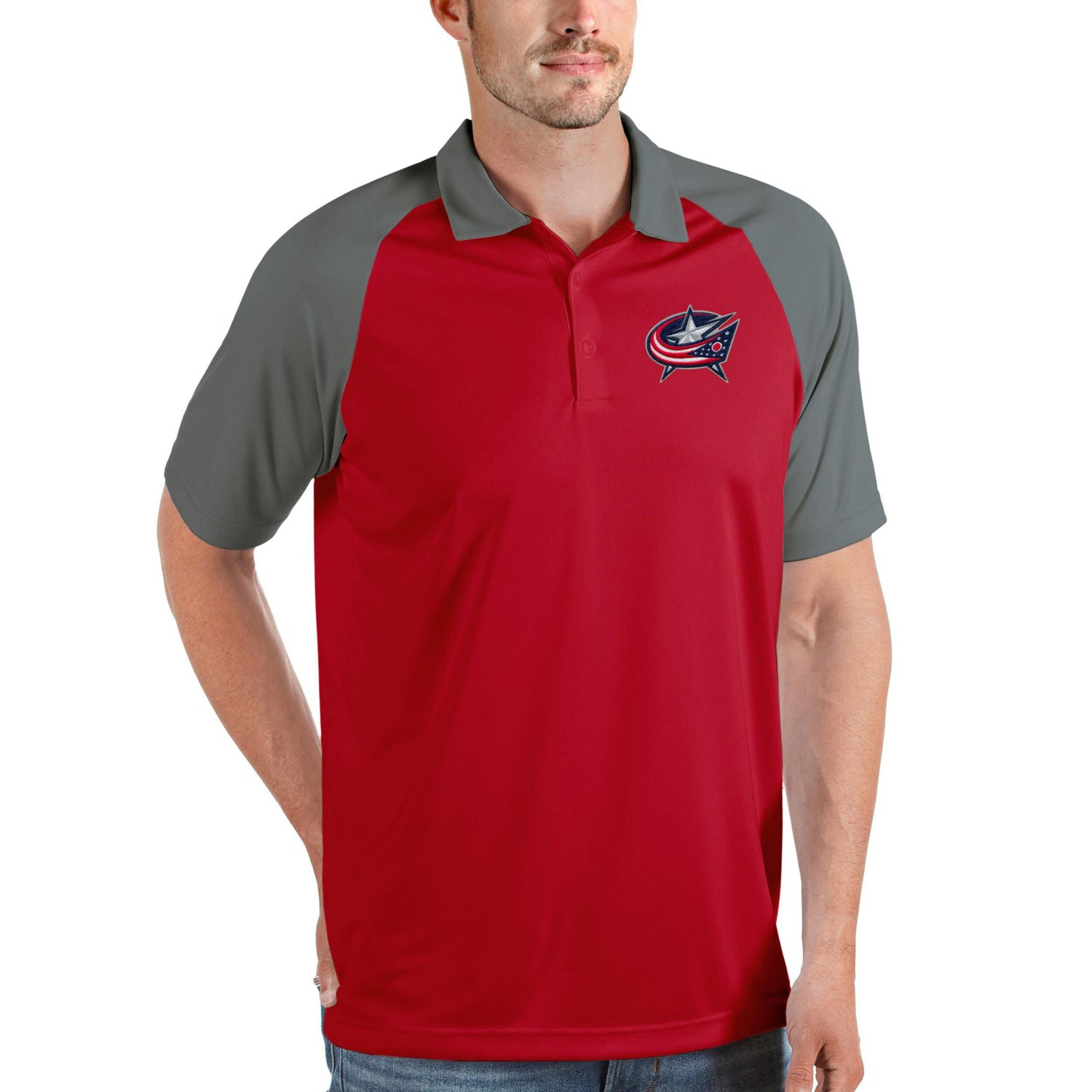 Columbus blue jackets polo best sale