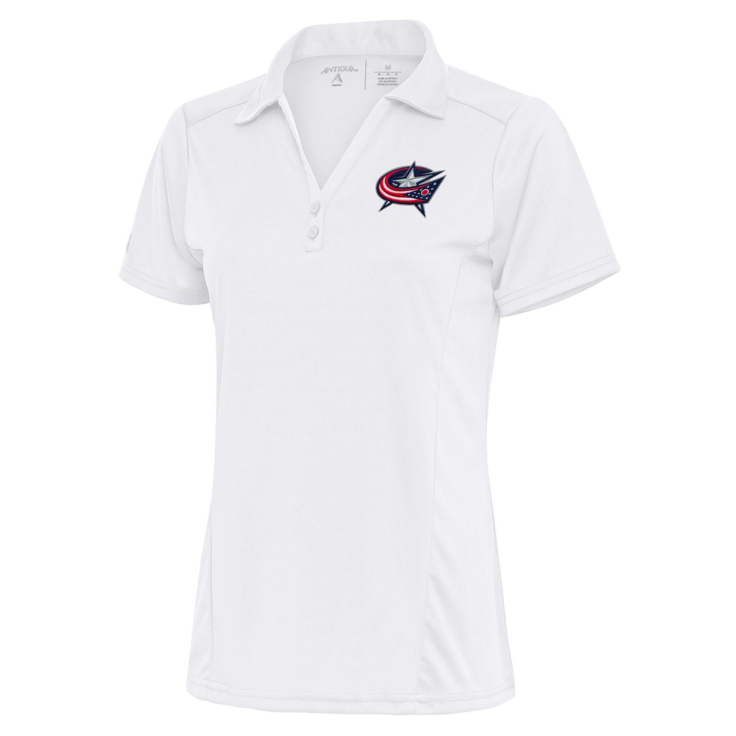 Antigua Columbus Jackets Team Logo Tribute Polo - view number 1