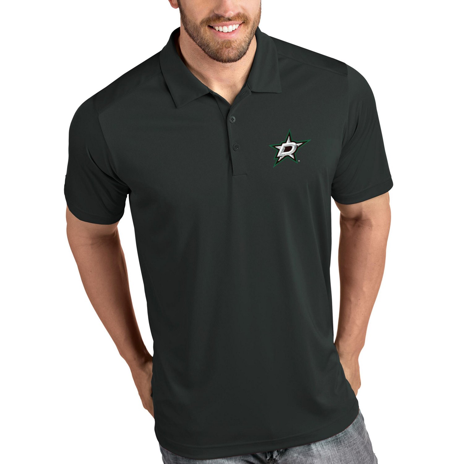 Antigua Dallas Stars Tribute Polo - view number 1