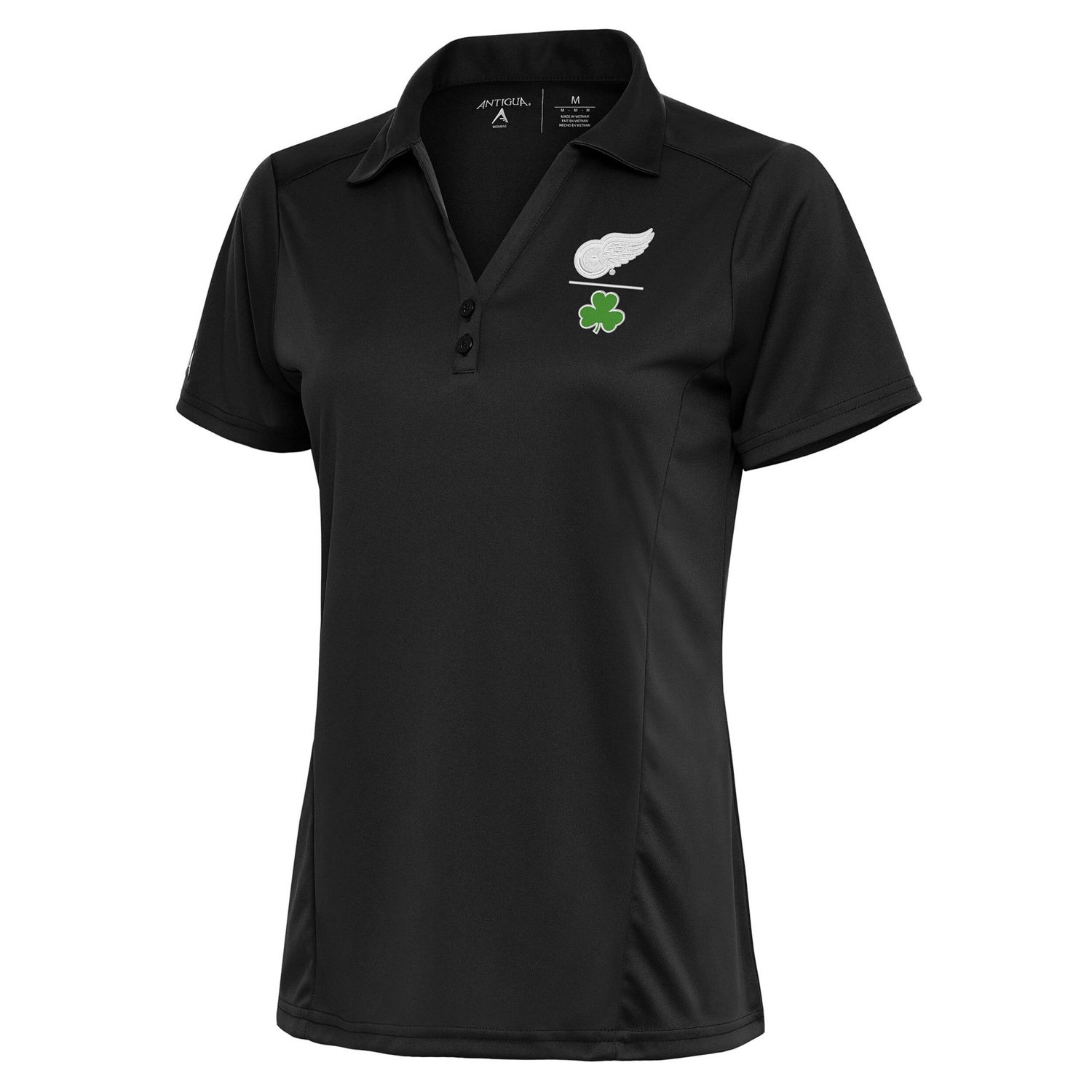Antigua Detroit Red Wings Shamrock Tribute Polo - view number 1