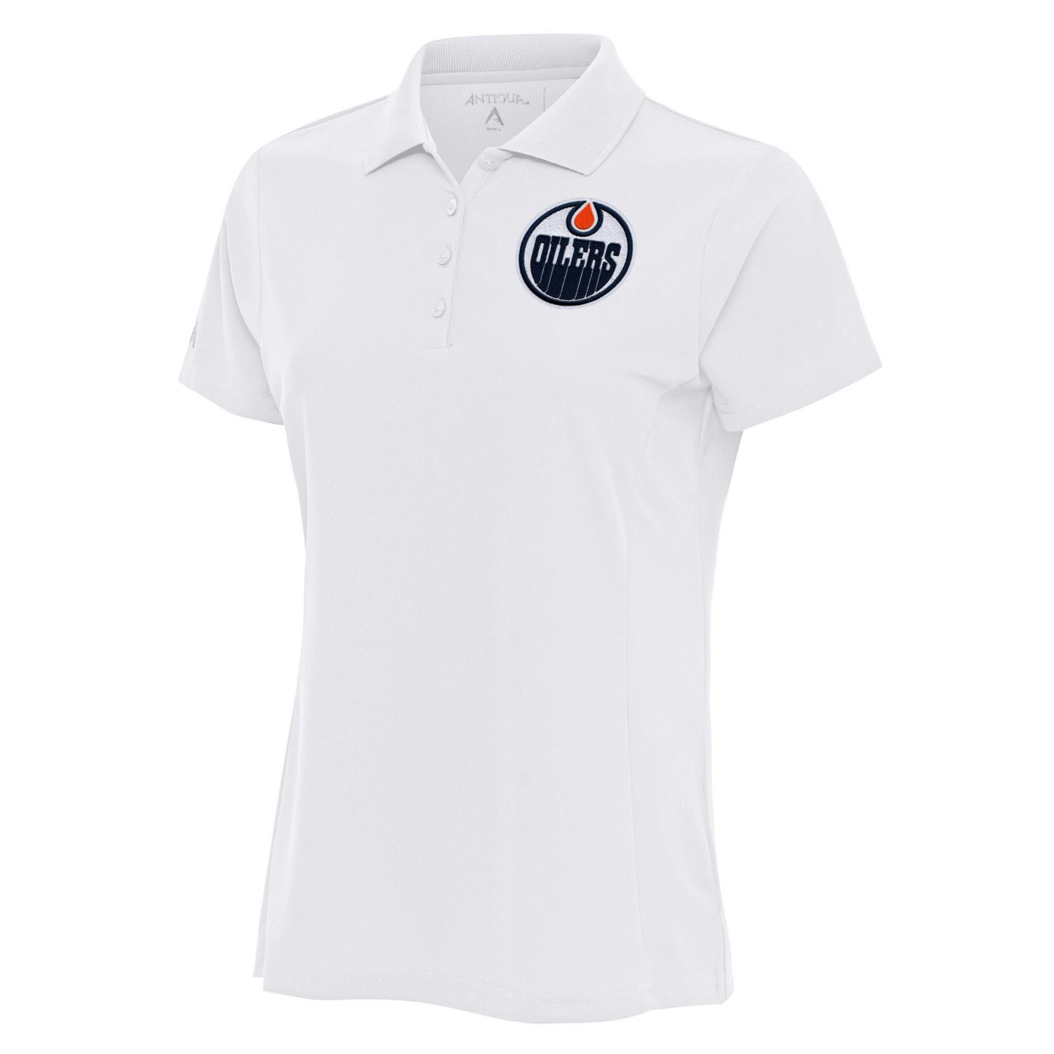 Antigua Edmonton Oilers Team Logo Legacy Pique Polo - view number 1