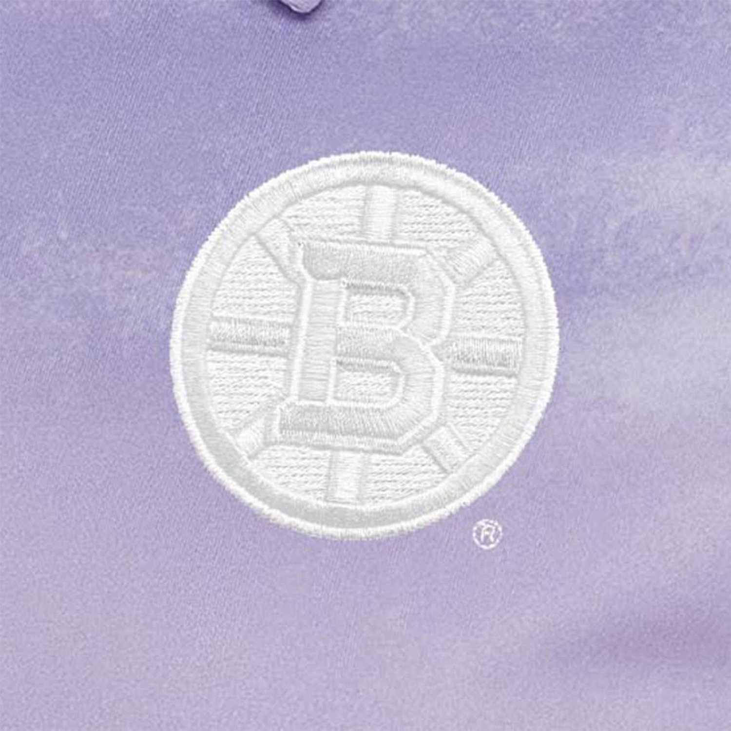 Antigua Heather Boston Bruins White Logo Render Polo - view number 2