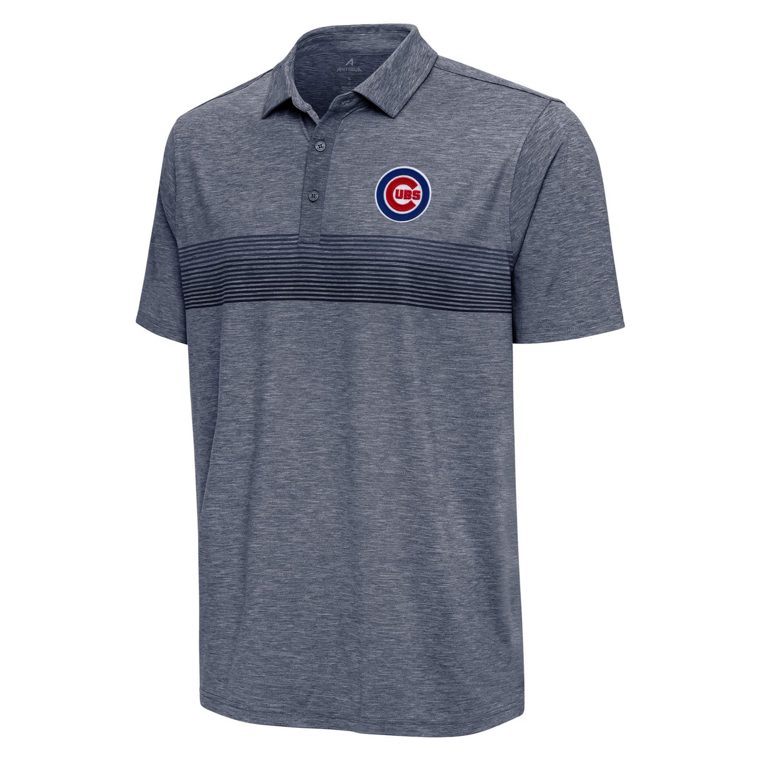 Antigua Heather Chicago Cubs Dashing Polo - view number 2