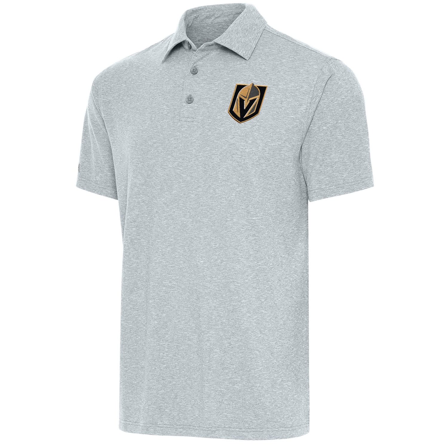 Antigua Heather Vegas Golden Knights Par Polo                                                                                    - view number 1