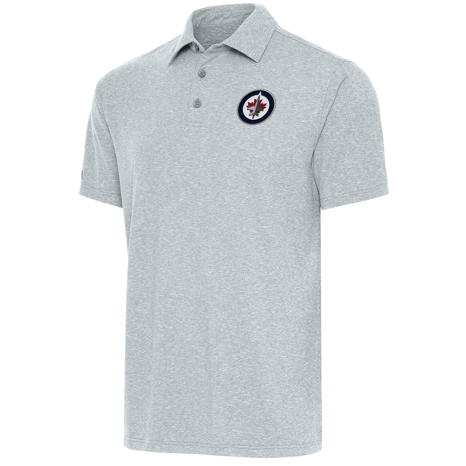 Antigua Heather Winnipeg Jets Par Polo                                                                                           - view number 1