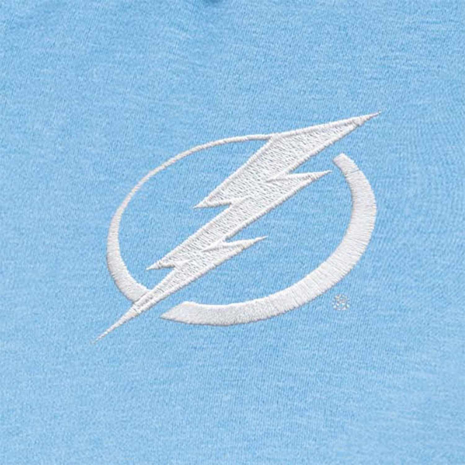 Antigua Light Tampa Bay Lightning White Logo Matter Polo - view number 2