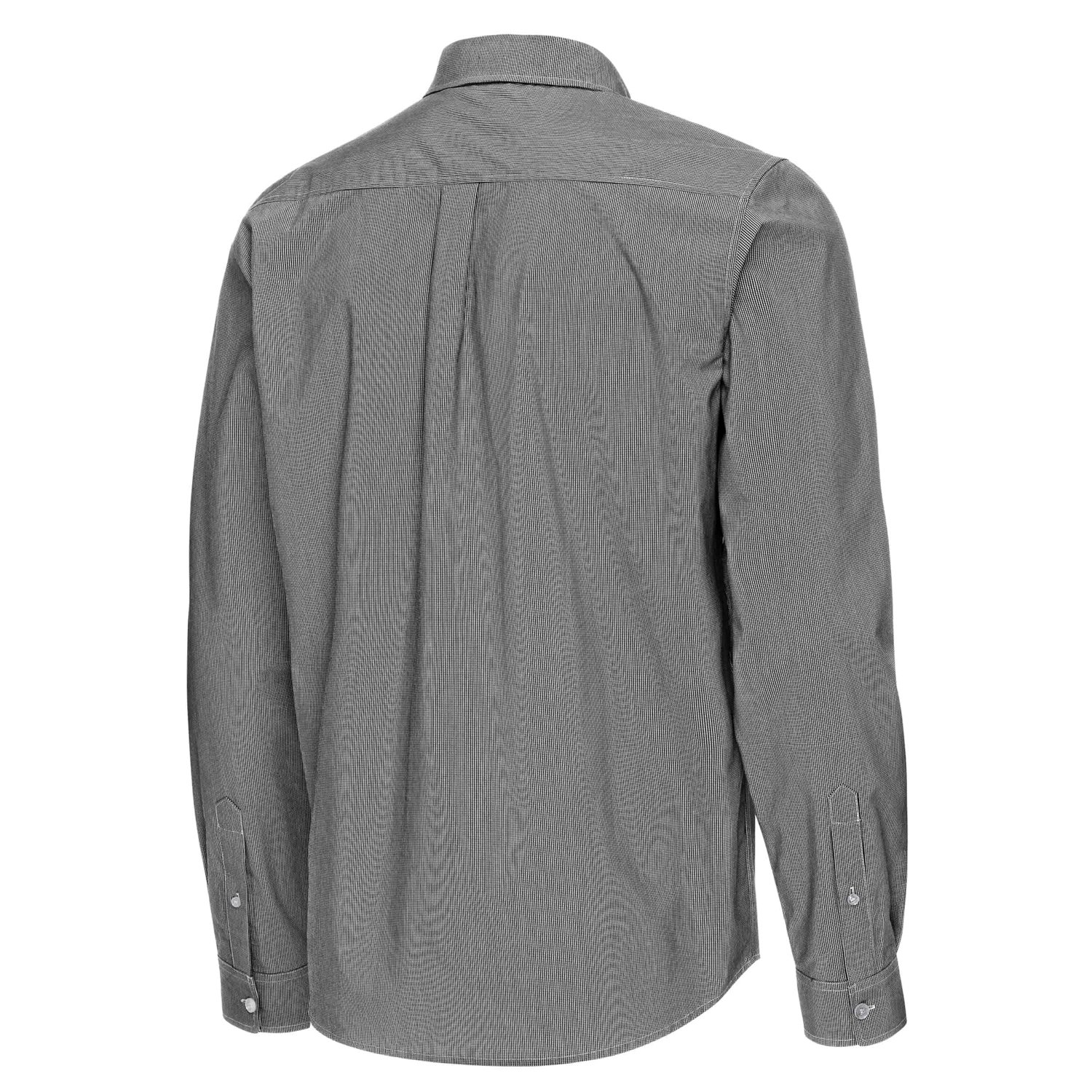 Antigua Los Angeles Lakers Porter Woven Long Sleeve Button-Down Shirt