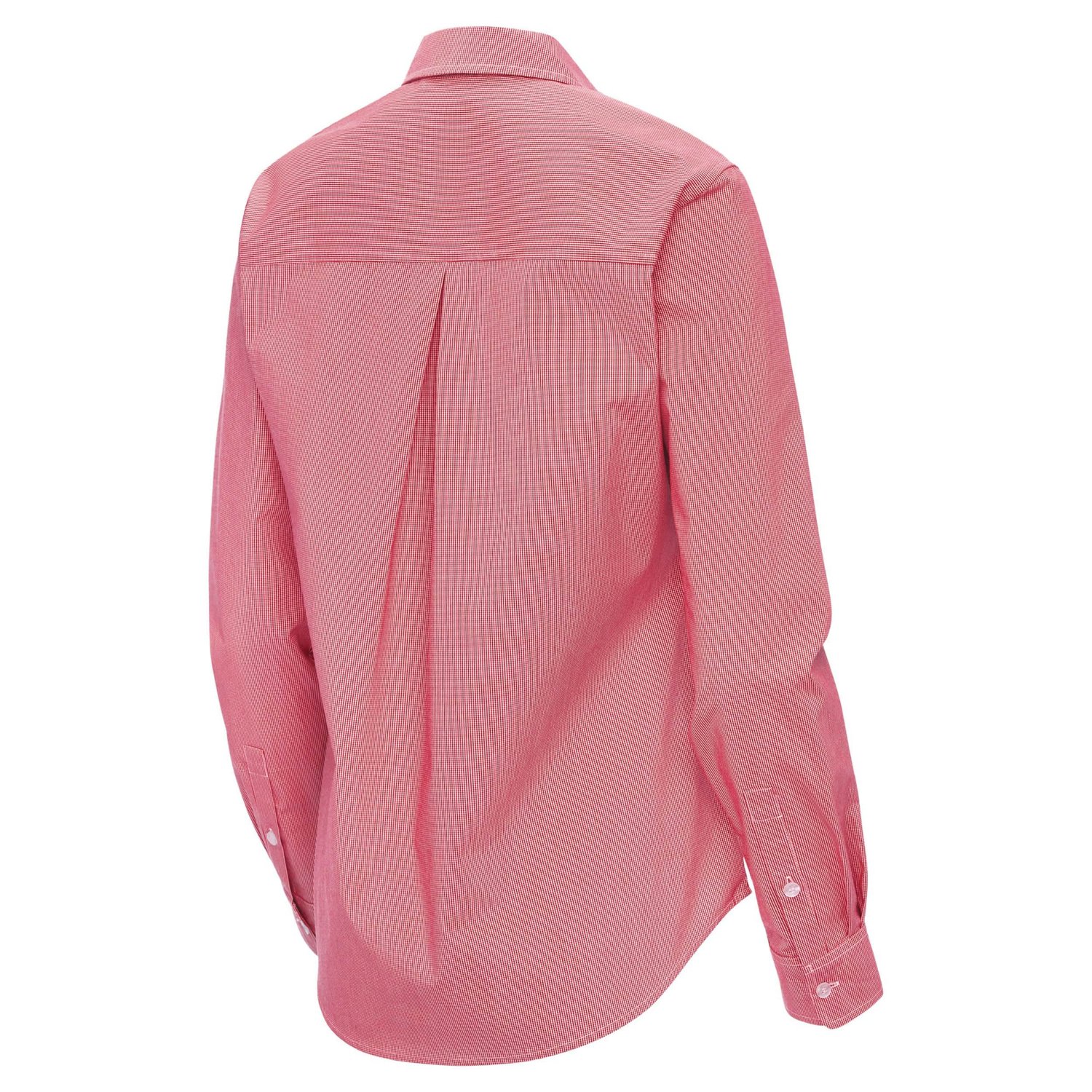 Antigua Nebraska Huskers Porter Woven Tri-Blend Long Sleeve Button-Up Shirt - view number 3