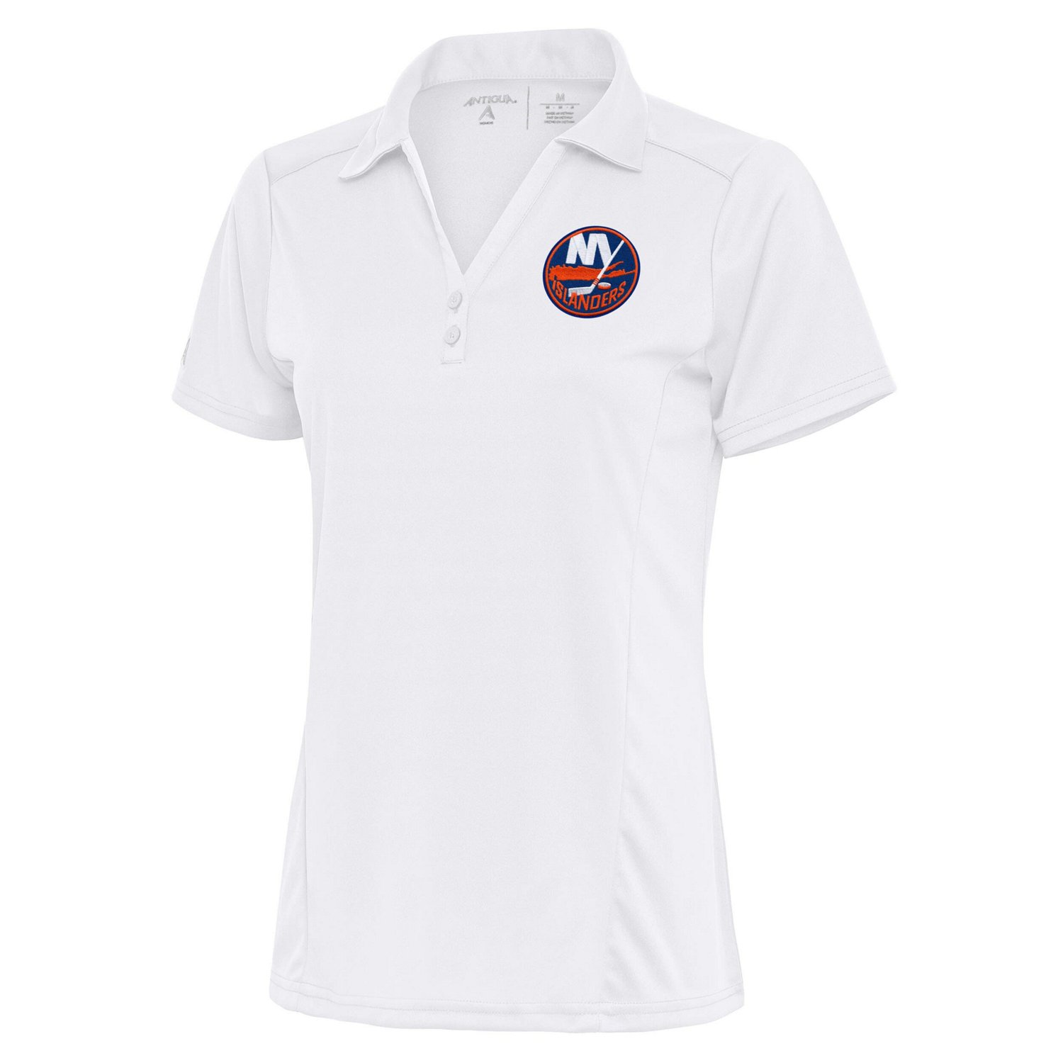Antigua New York Islanders Team Logo Tribute Polo                                                                                - view number 1