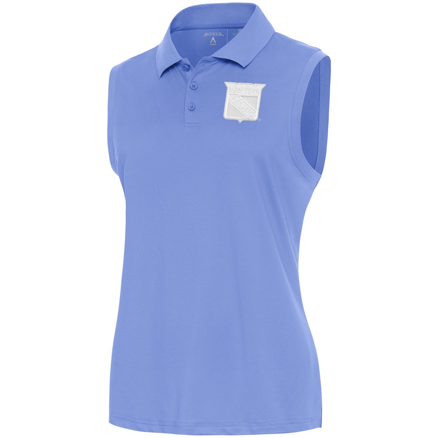 Antigua New York Rangers Logo Sleeveless Recap Polo - view number 1