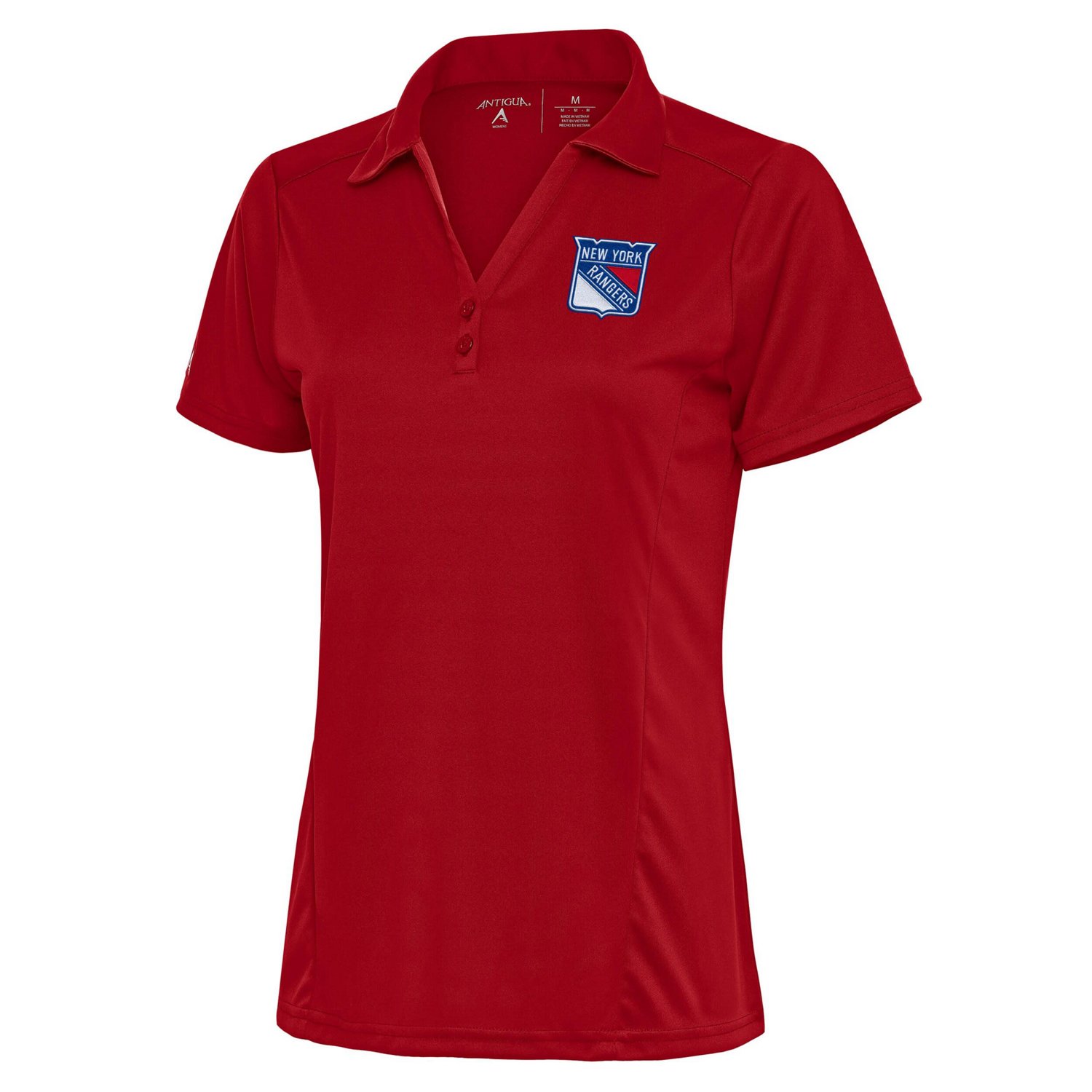 Antigua New York Rangers Team Logo Tribute Polo