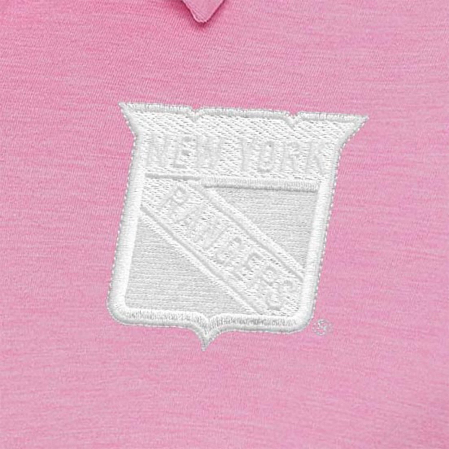Antigua New York Rangers White Logo Matter Polo - view number 2