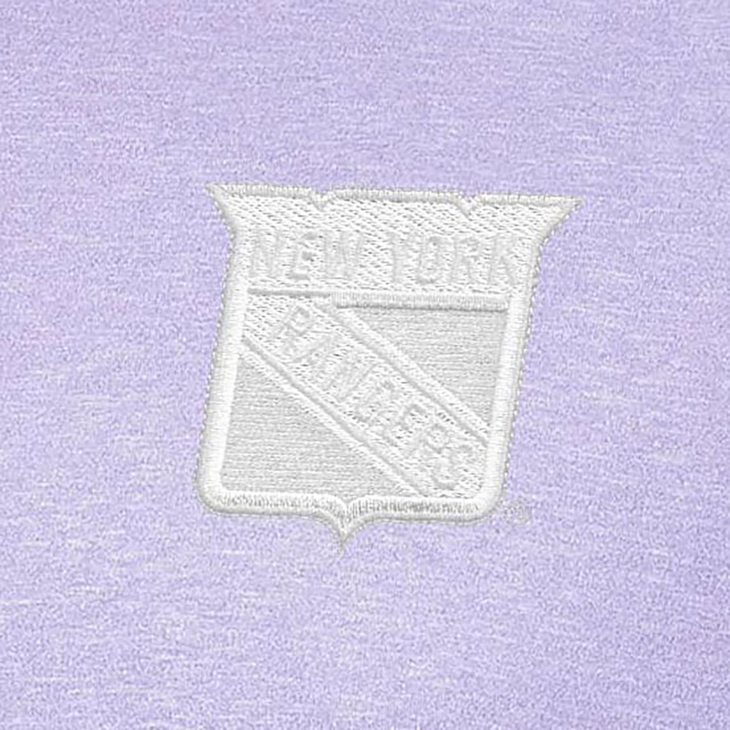 Antigua New York Rangers White Logo Par 3 Polo                                                                                   - view number 2