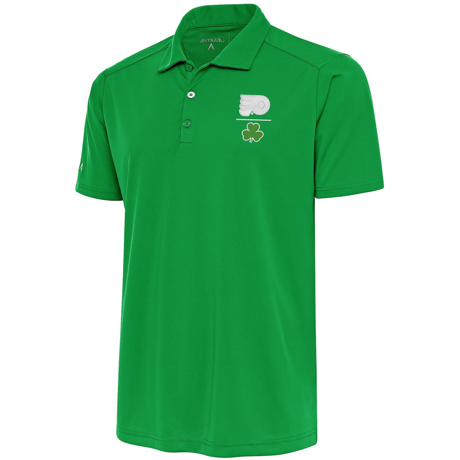 Antigua Philadelphia Flyers Shamrock Tribute Polo - view number 1