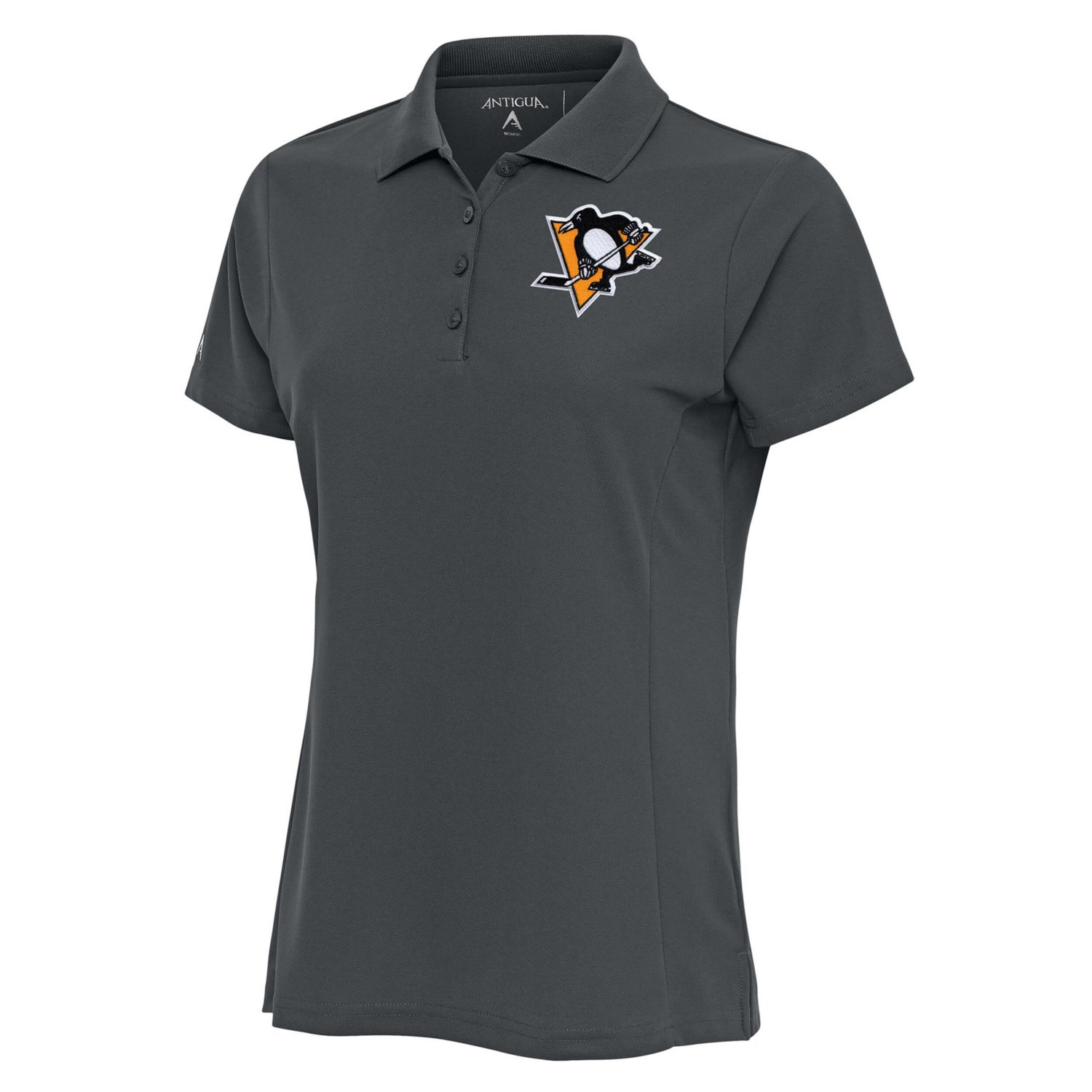 Antigua Pittsburgh Penguins Team Logo Legacy Pique Polo - view number 1