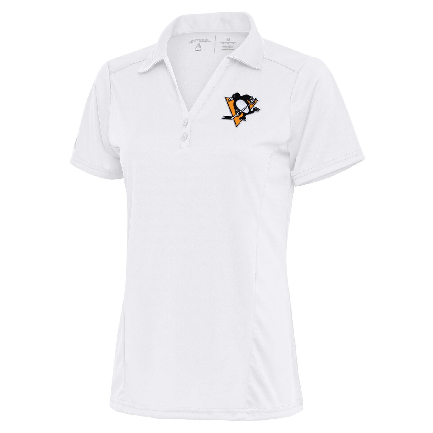 Antigua Pittsburgh Penguins Team Logo Tribute Polo