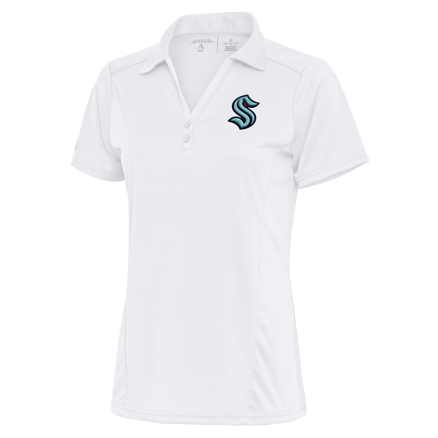 Antigua Seattle Kraken Team Logo Tribute Polo - view number 1