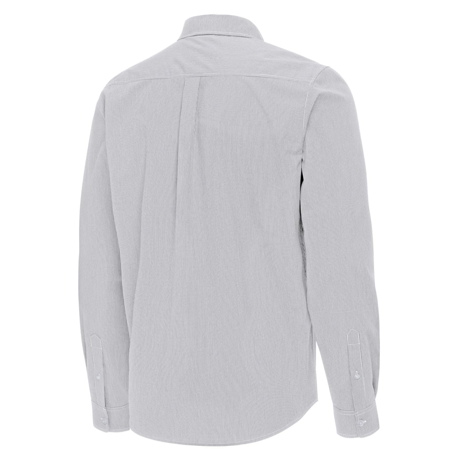 Antigua Texas AM Aggies Porter Woven Tri-Blend Long Sleeve Button-Down Shirt - view number 3
