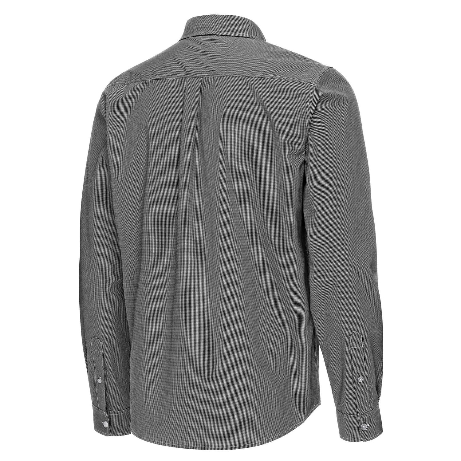 Antigua Texas Tech Red Raiders Porter Woven Tri-Blend Long Sleeve Button-Down Shirt - view number 3