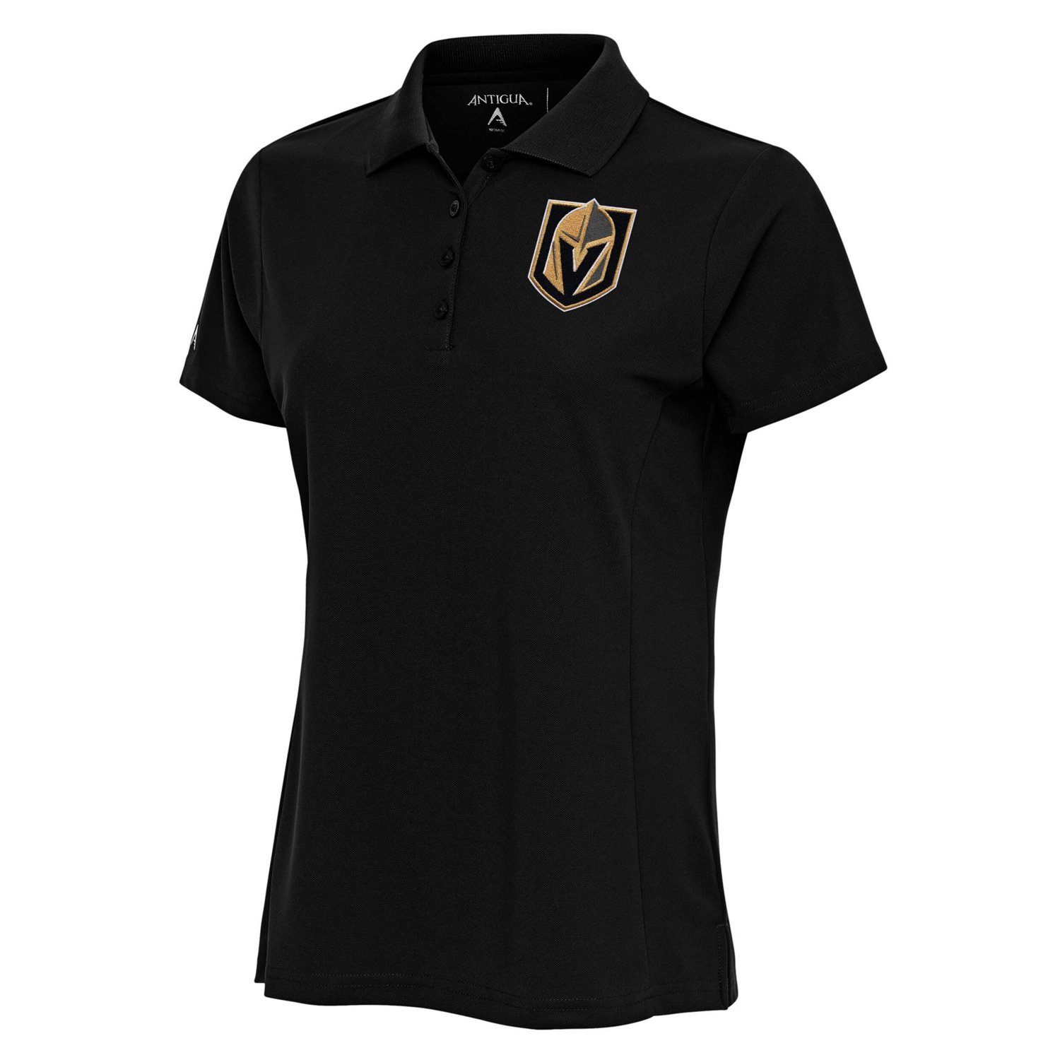 Antigua Vegas Golden Knights Team Logo Legacy Pique Polo