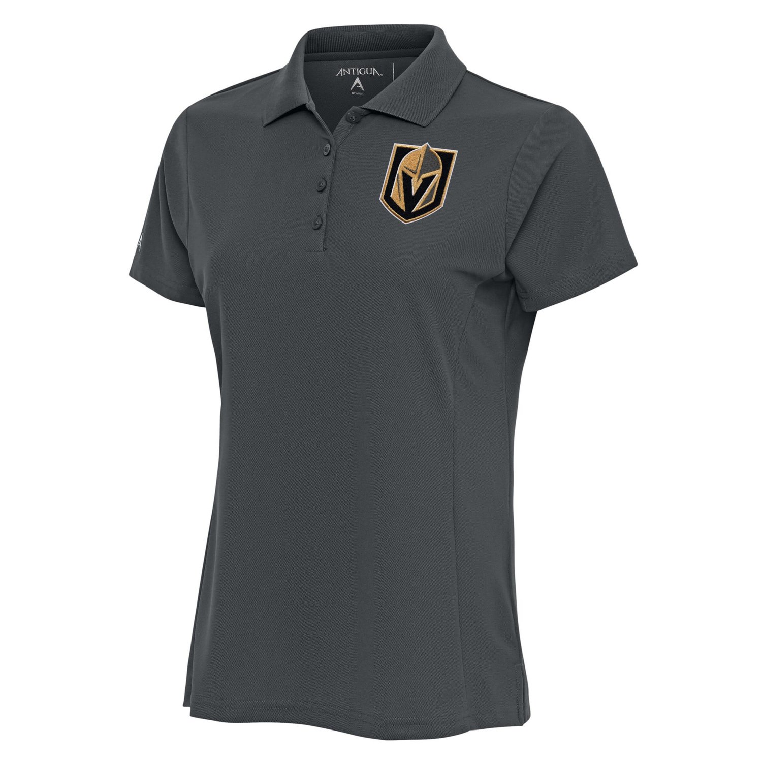 Antigua Vegas Golden Knights Team Logo Legacy Pique Polo - view number 1