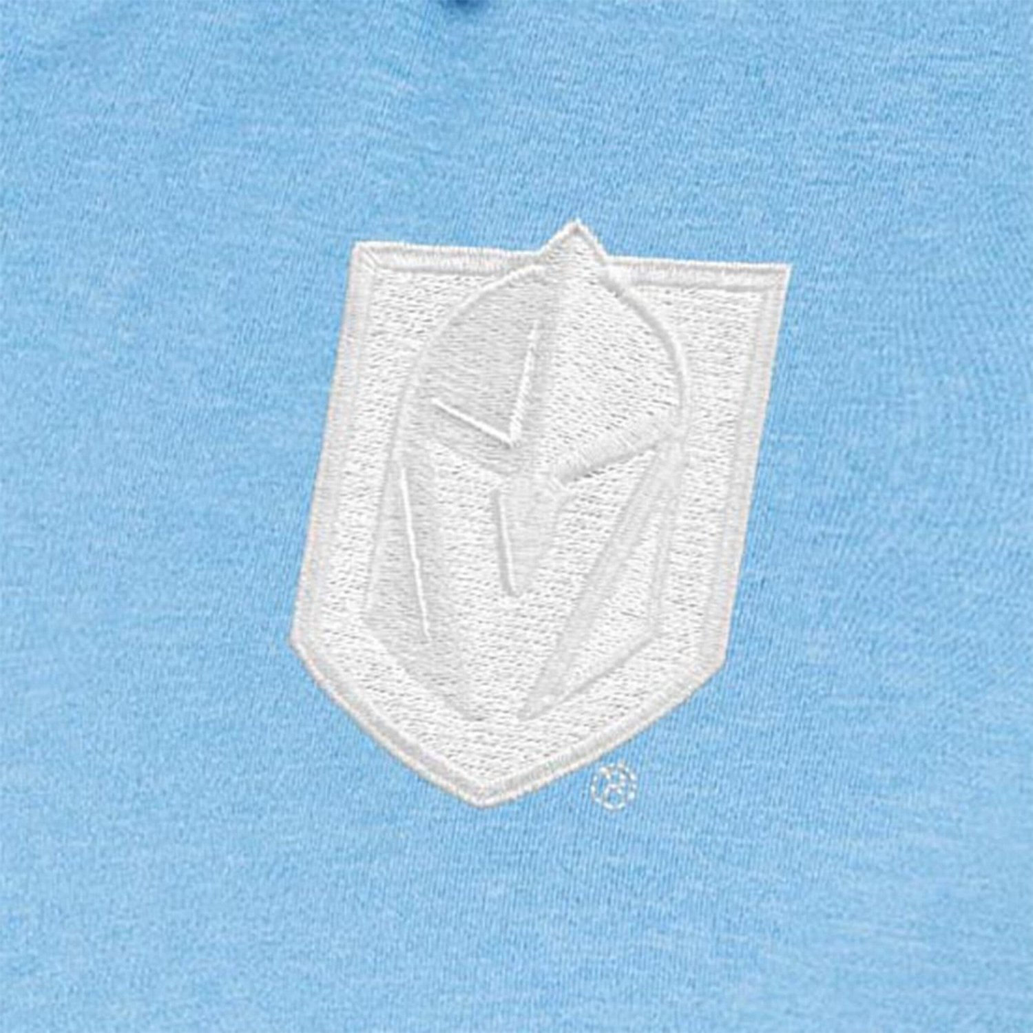 Antigua Vegas Golden Knights White Logo Matter Polo