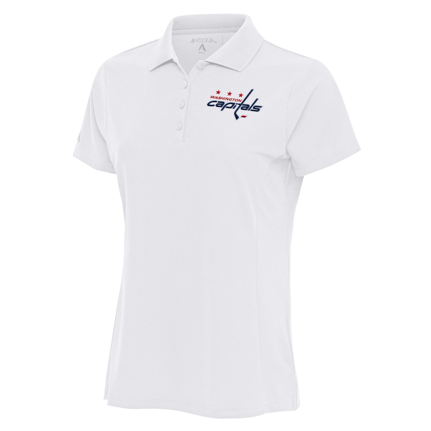 Antigua Washington Capitals Team Logo Legacy Pique Polo