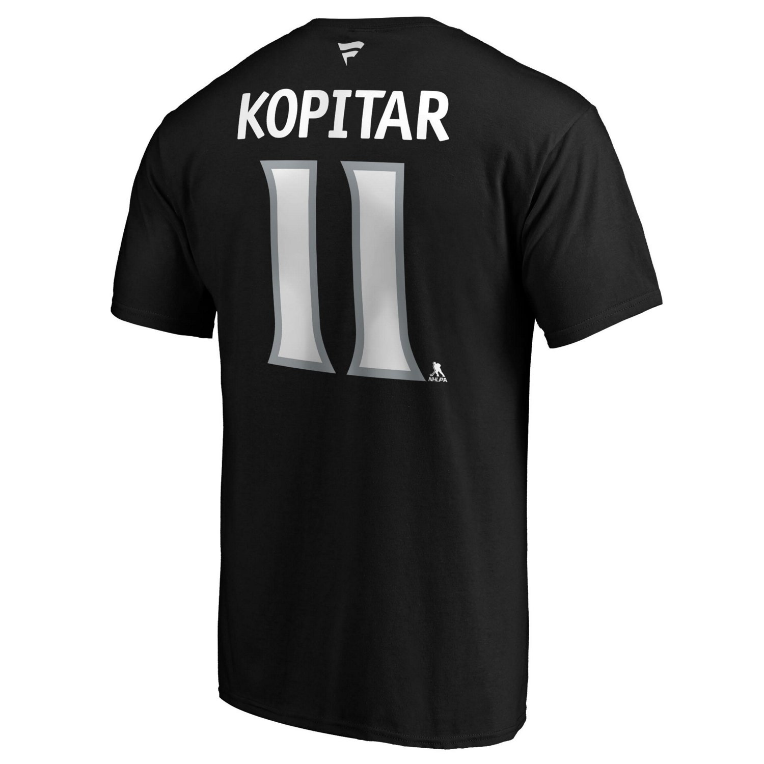 Anze Kopitar Los Angeles Kings Team Authentic Stack Name  Number T-Shirt                                                         - view number 3