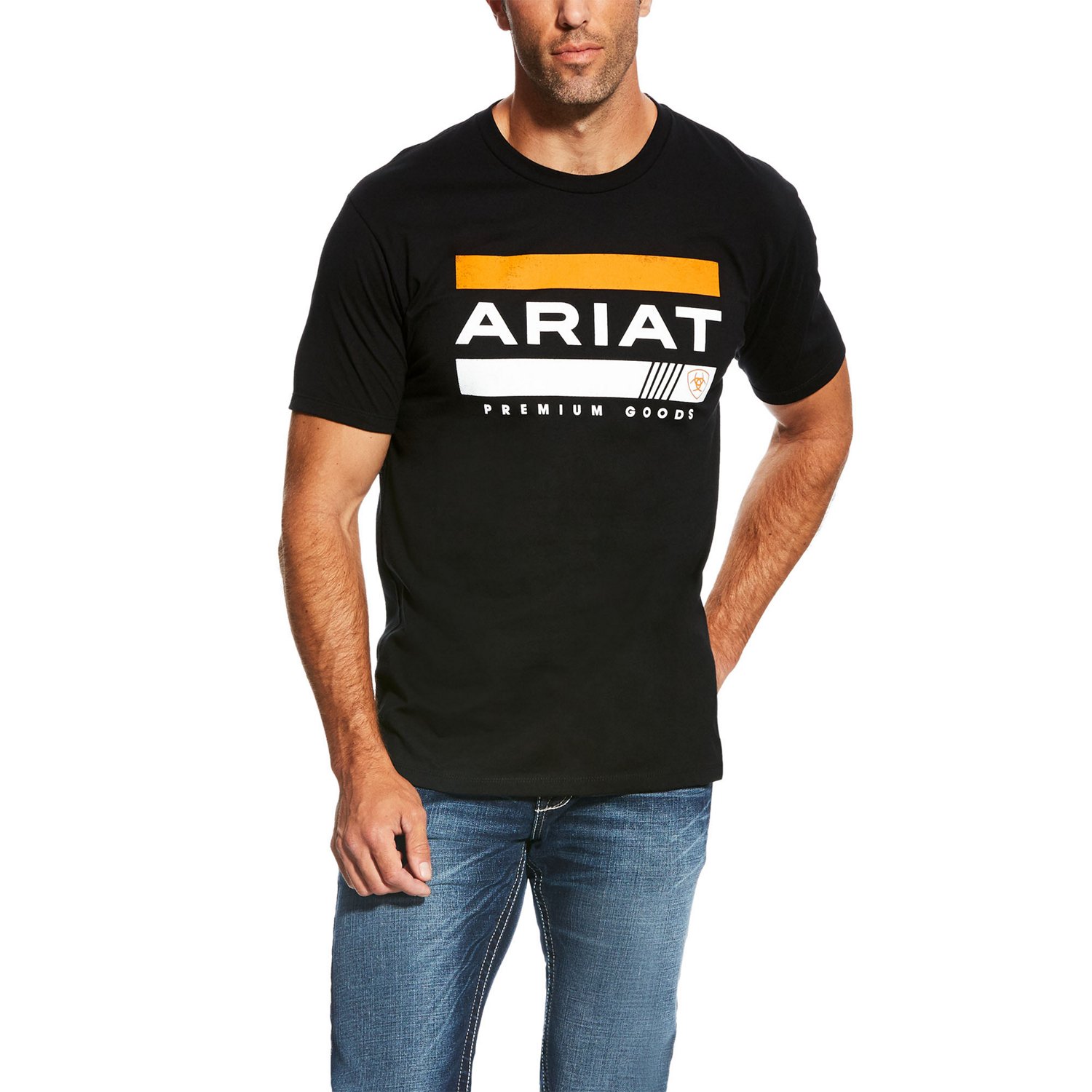 Ariat Men's Bar Stripe T-shirt