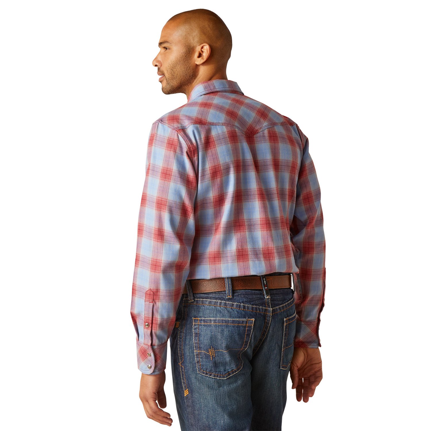Ariat Men's FR Corsair Retro Fit Snap Long Sleeve Work Shirt                                                                     - view number 2
