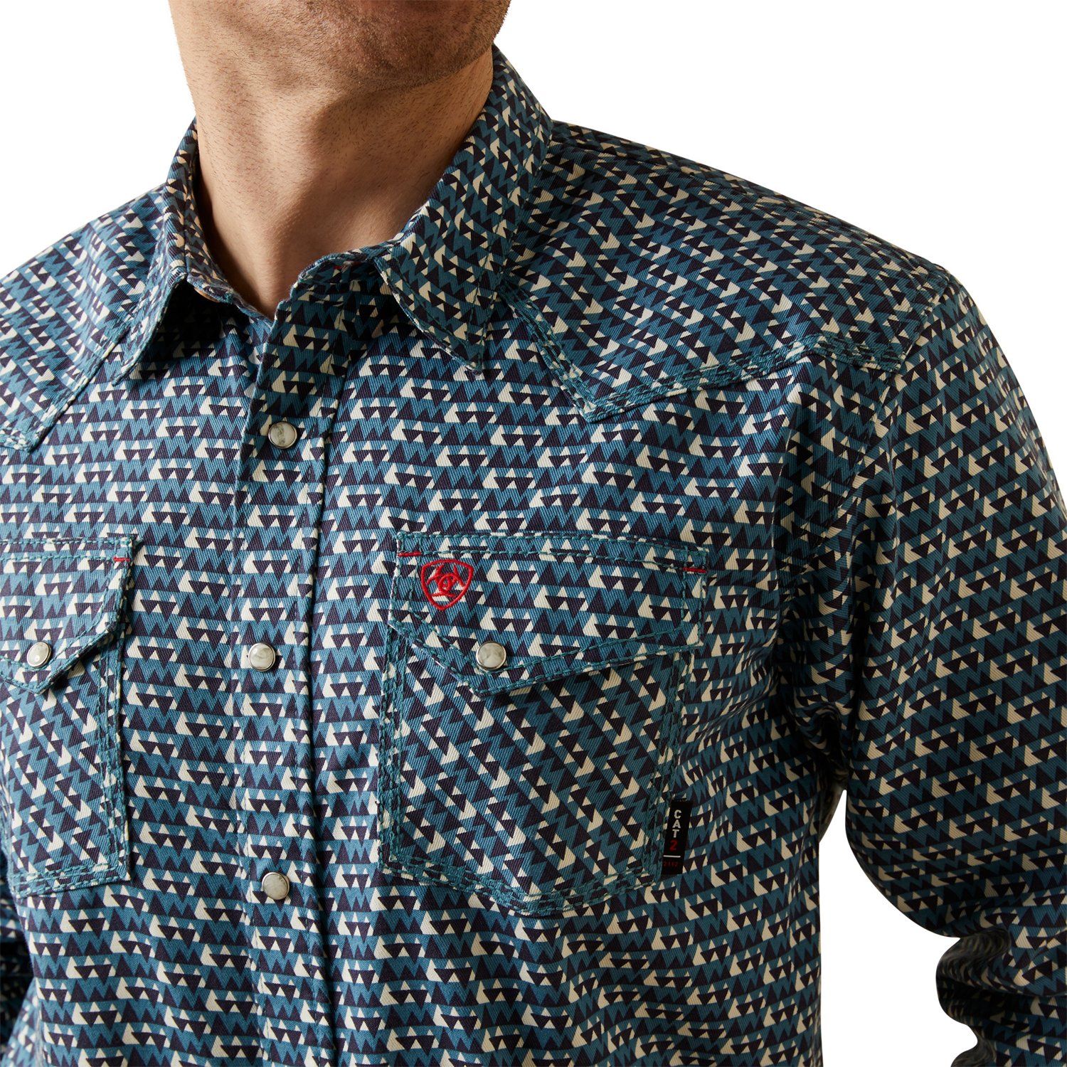 Ariat Men's FR Earp Retro Fit Snap Work Shirt - view number 3
