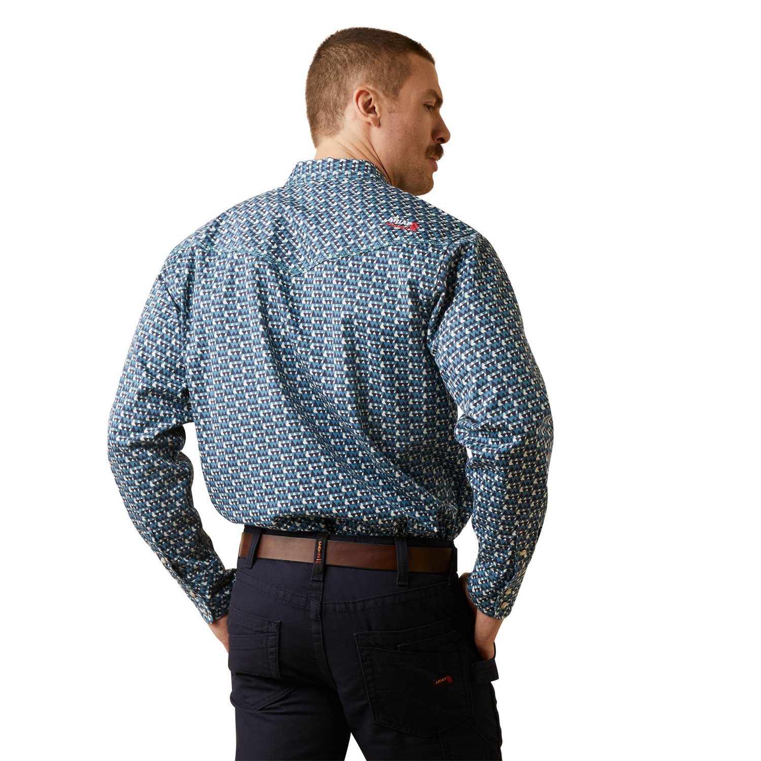 Ariat Men's FR Earp Retro Fit Snap Work Shirt - view number 2