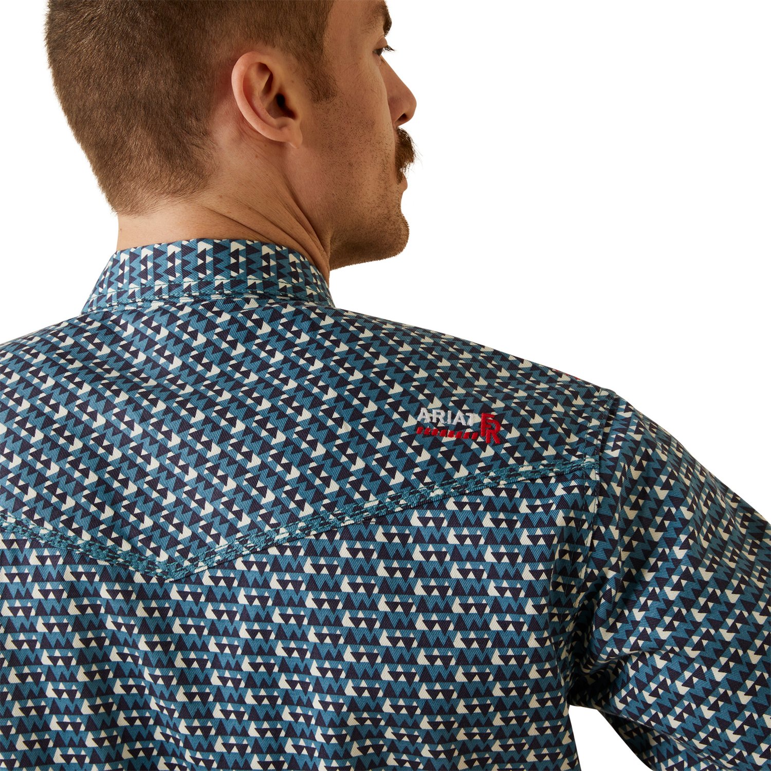 Ariat Men's FR Earp Retro Fit Snap Work Shirt - view number 4