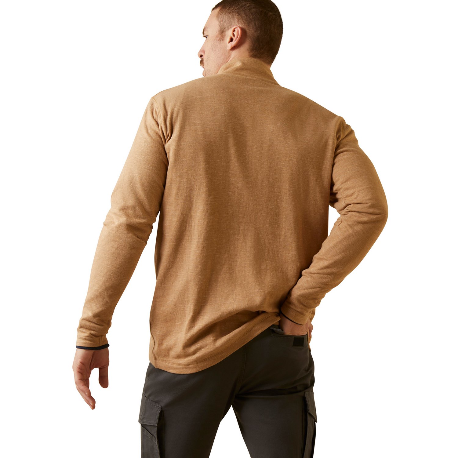 Ariat Men's Rebar Foundation 1/4 Zip Shirt - view number 2