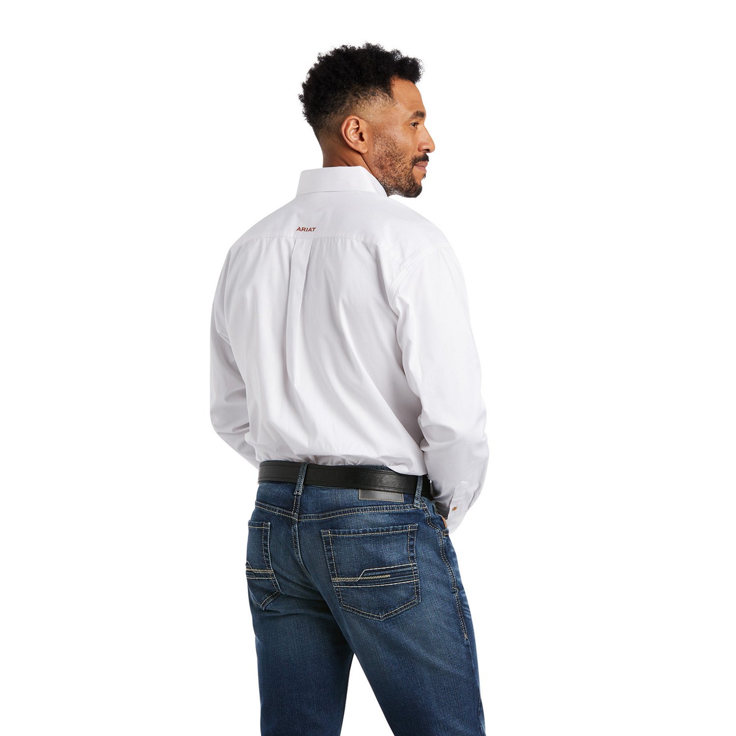 Ariat Men's Solid Twill Classic Fit Shirt - view number 2