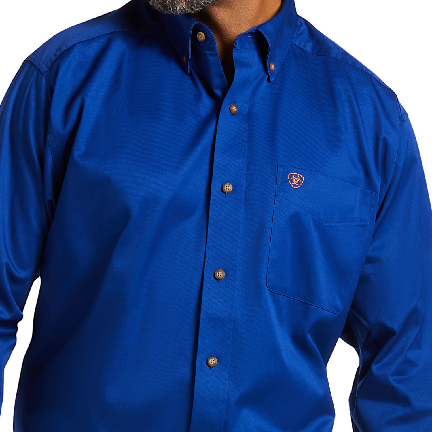 Ariat Men's Solid Twill Classic Fit Shirt - view number 4