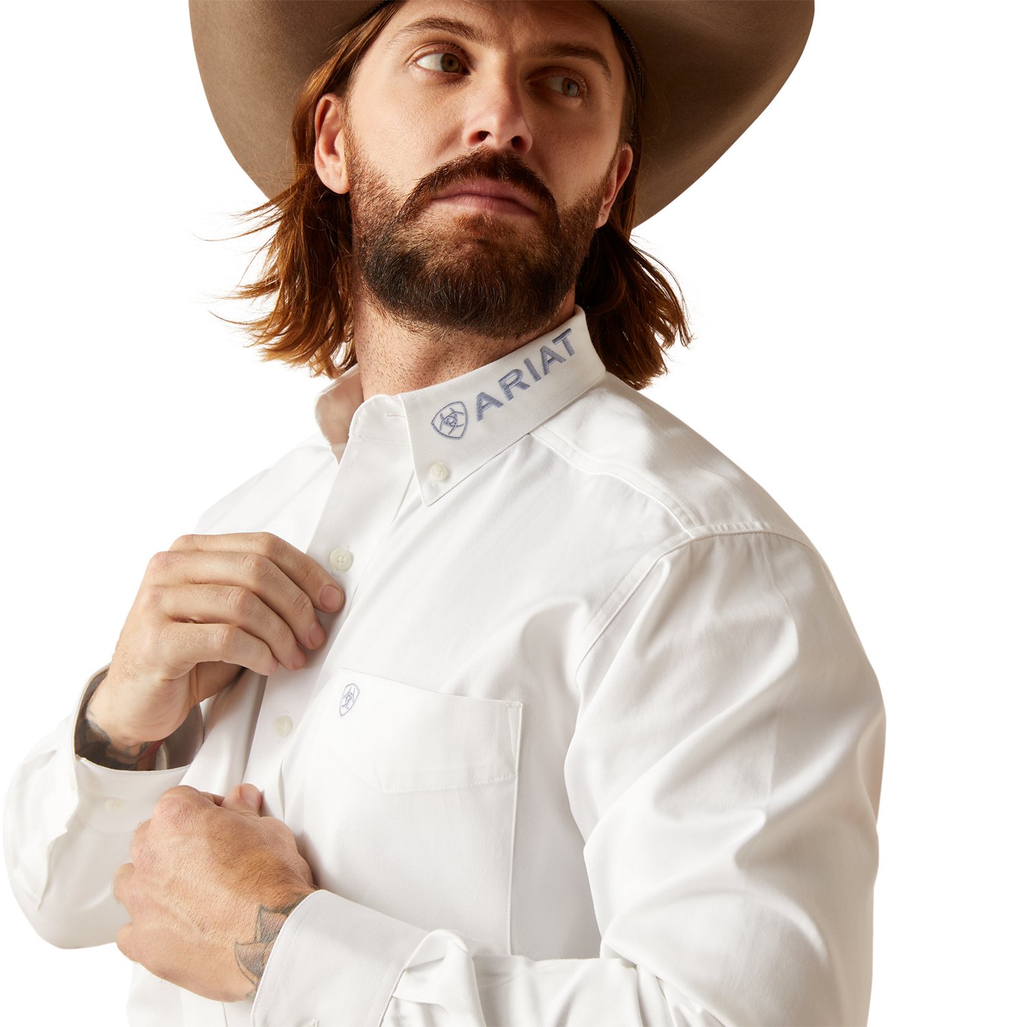 Ariat Men's Team Logo Twill Classic Fit Shirt - view number 4