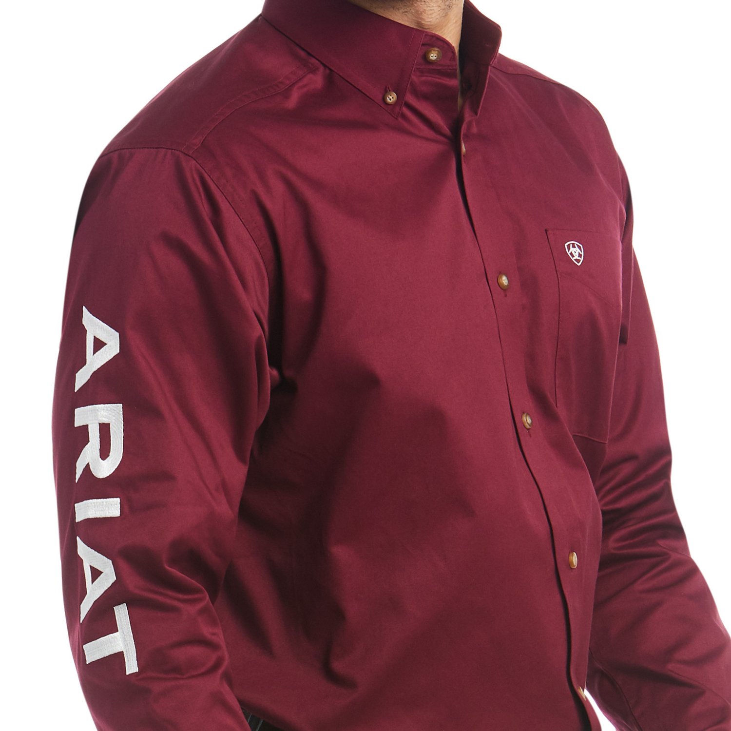 Ariat Men's Team Logo Twill Long Sleeve T-shirt - view number 3