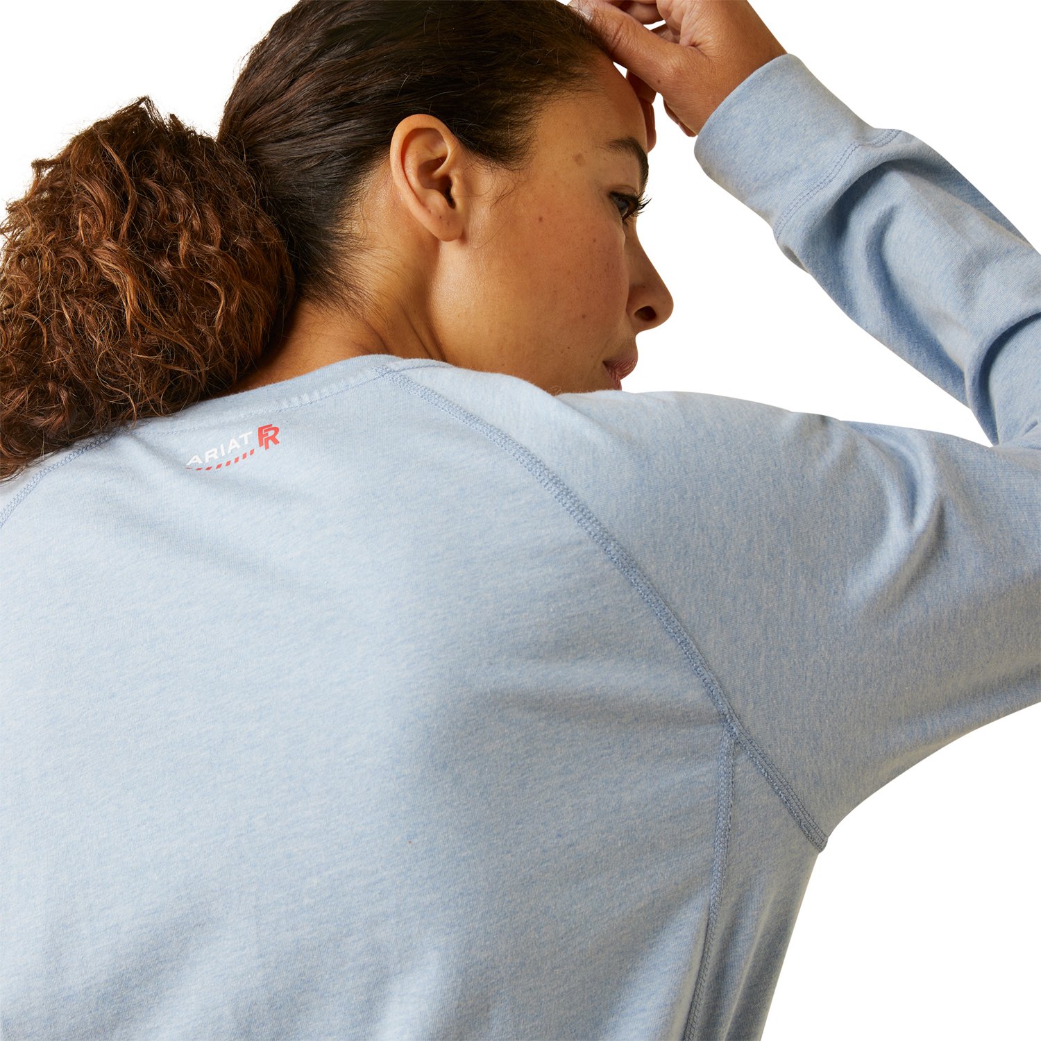 Ariat Women's Air Long Sleeve Henley Shirt                                                                                       - view number 5
