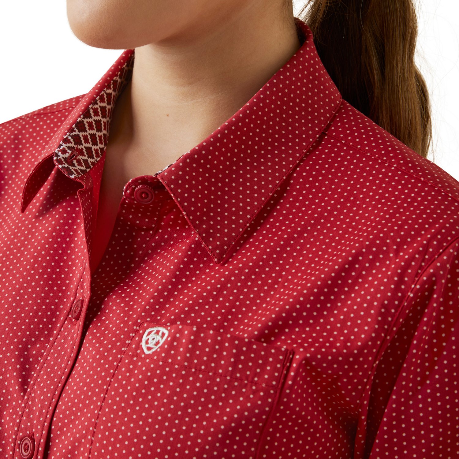 Ariat Women's Kirby Stretch Printed Long Sleeve Shirt                                                                            - view number 3