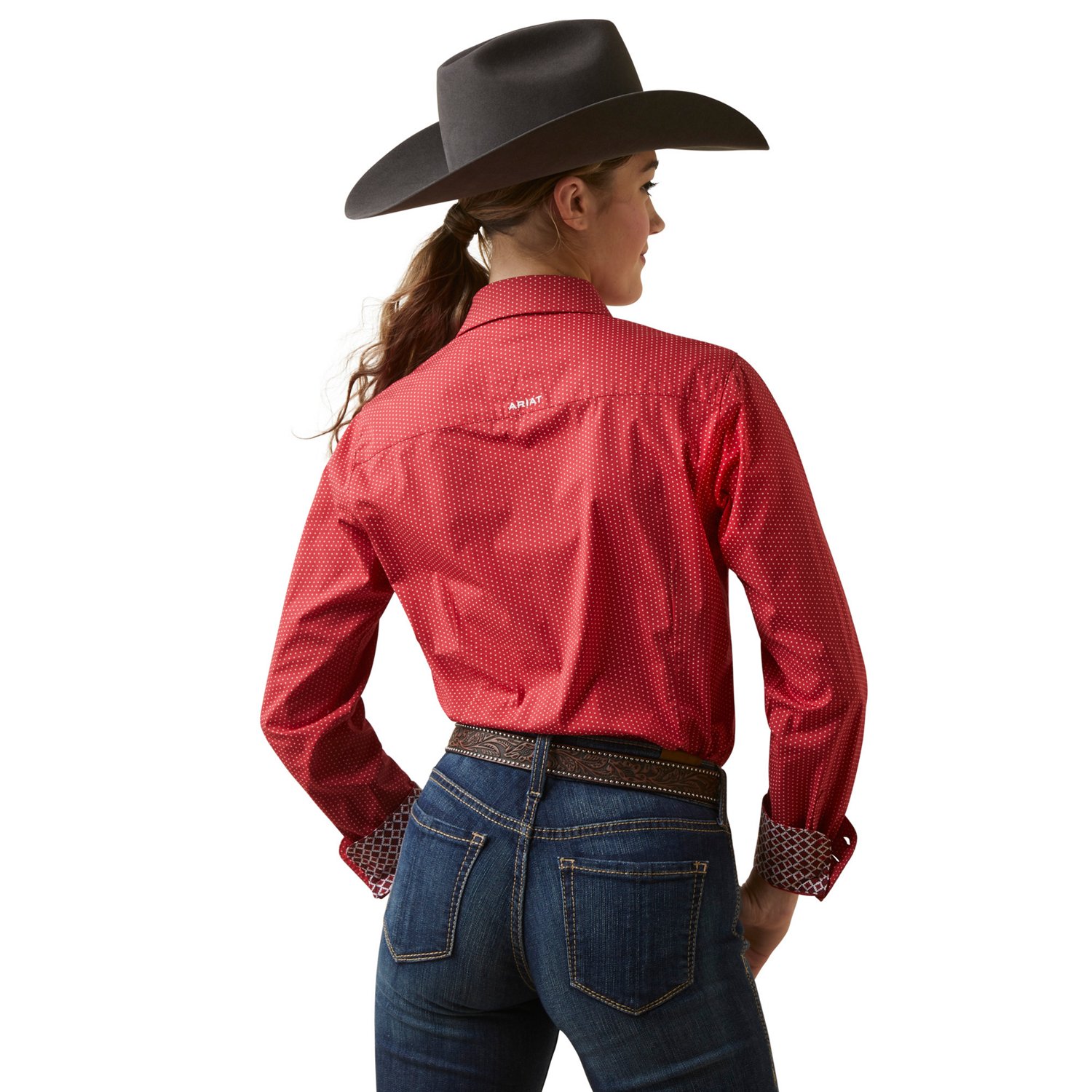 Ariat Women's Kirby Stretch Printed Long Sleeve Shirt                                                                            - view number 2