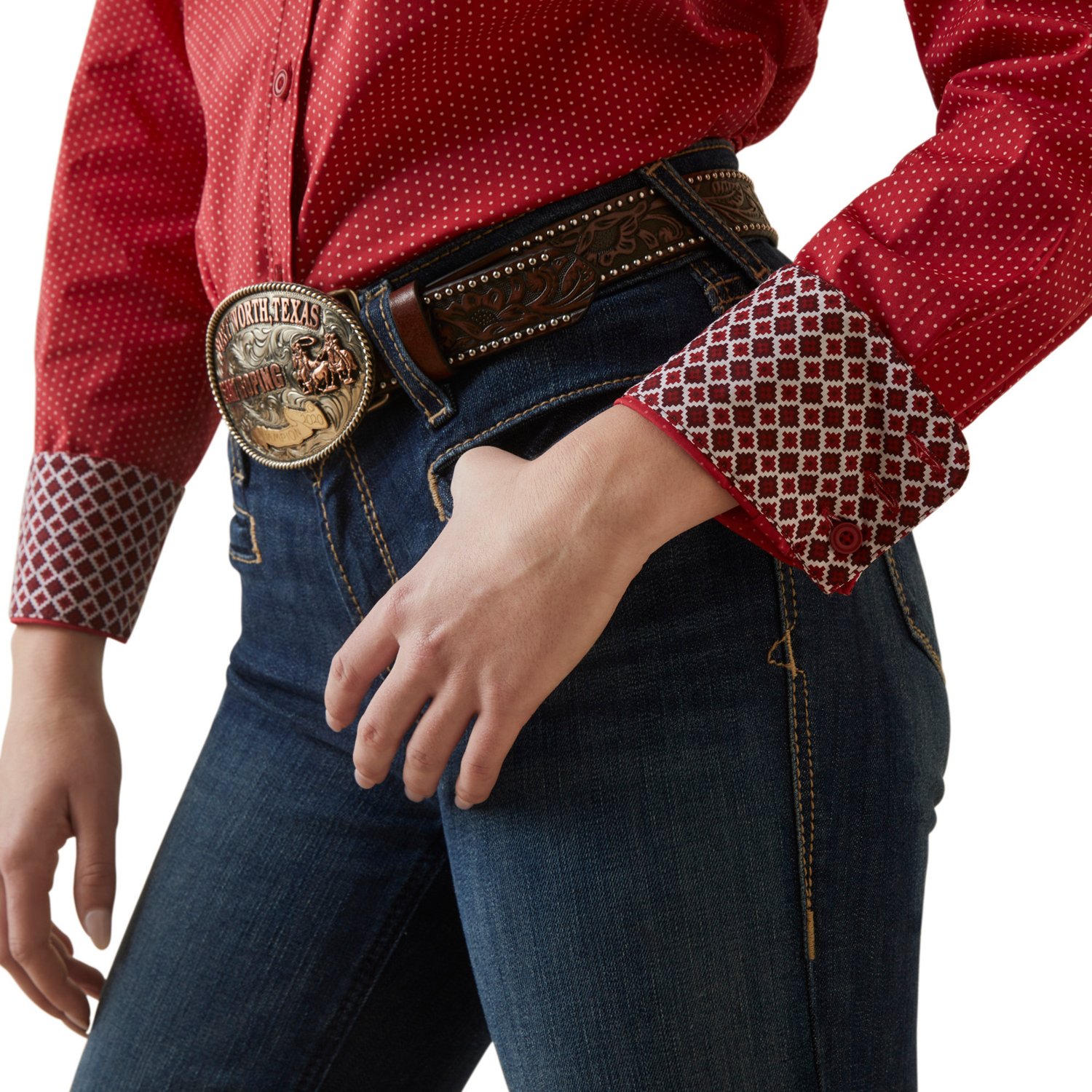Ariat Women's Kirby Stretch Printed Long Sleeve Shirt                                                                            - view number 4